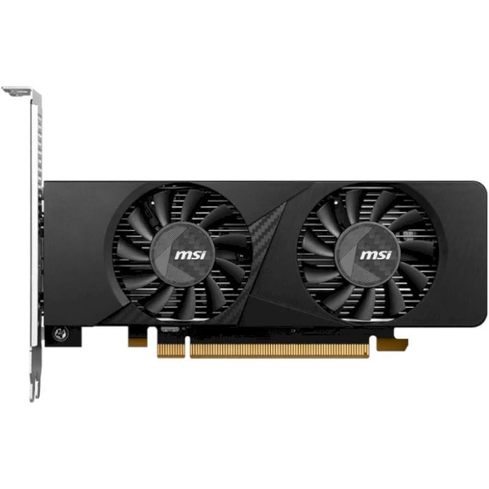 Видеокарта MSI GeForce RTX 3050 LP E 6G OC 14000 MHz 1492 MHz Black (31330755)