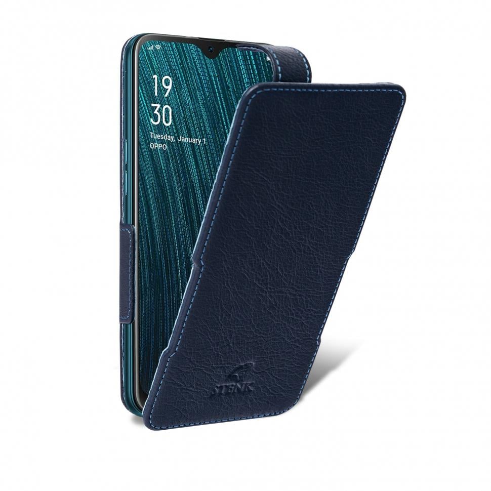 Чехол флип Stenk Prime для OPPO A5s Синий (65343)