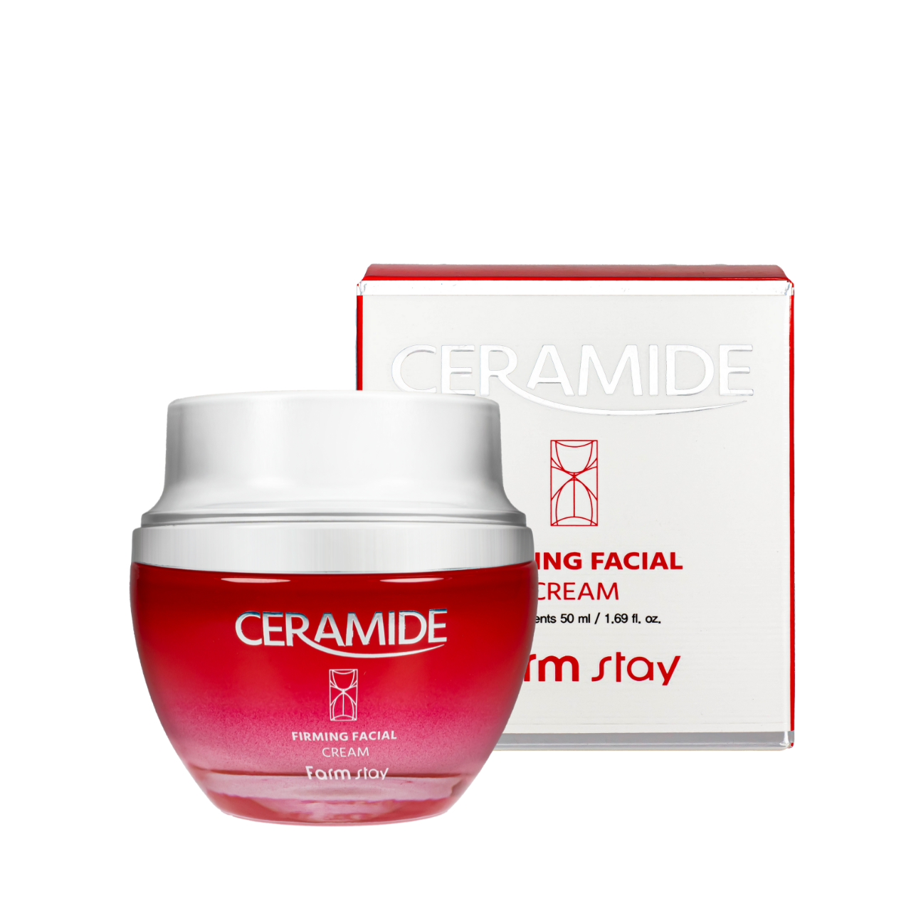 Крем для лица укрепляющий FarmStay Ceramide 50 мл