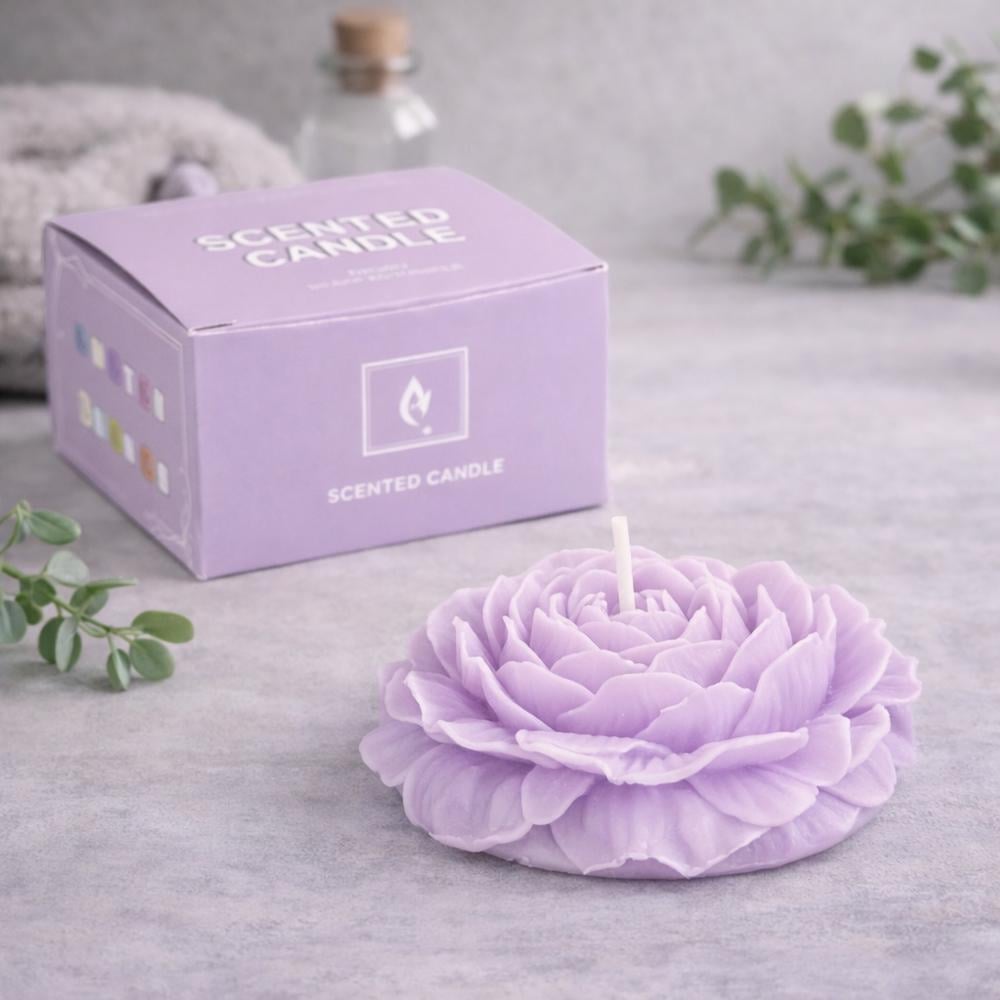 Аромасвеча декоративная Роза 55 г 7x3 см Фиолетовый (37-фио-124527) Аромасвеча декоративная Роза 55 г 7x3 см Фиолетовый (37-фио-124527)
