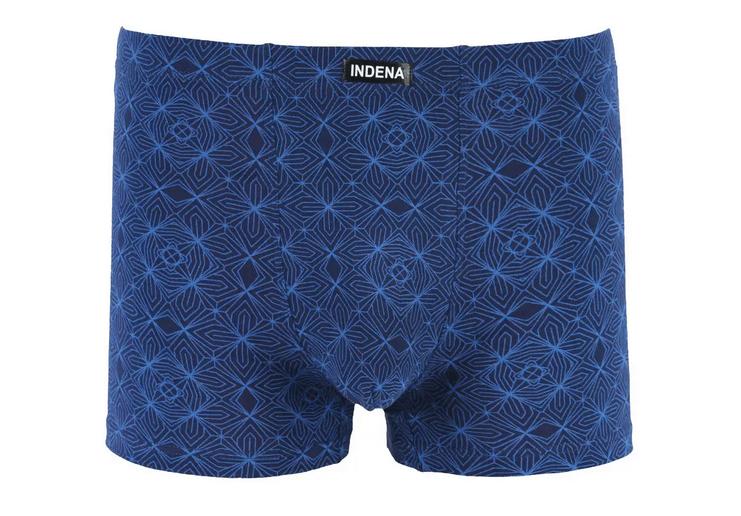 Мужские боксеры стрейчевые INDENA 3XL р. 50-52 2 шт. Темно-синий (81026)