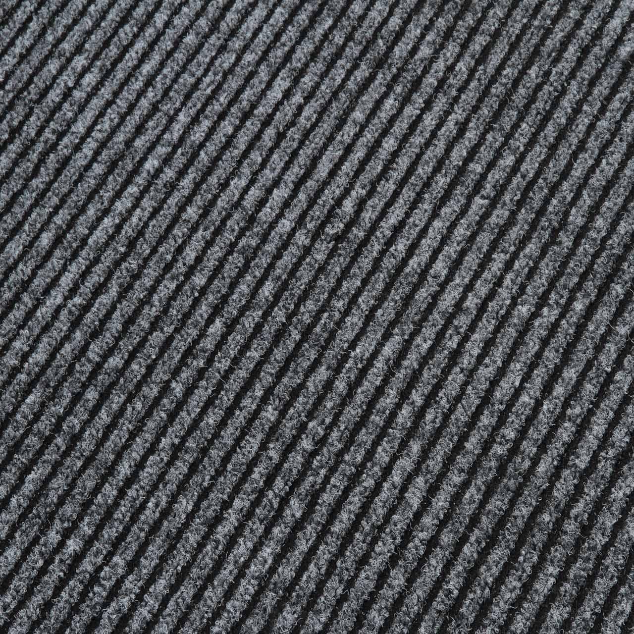 Килим брудозахисний з ворсом на гумовій основі DAKARIA Vebe Sheffield Run 70 0,8x1,2 м Сірий (00-00016998) - фото 9