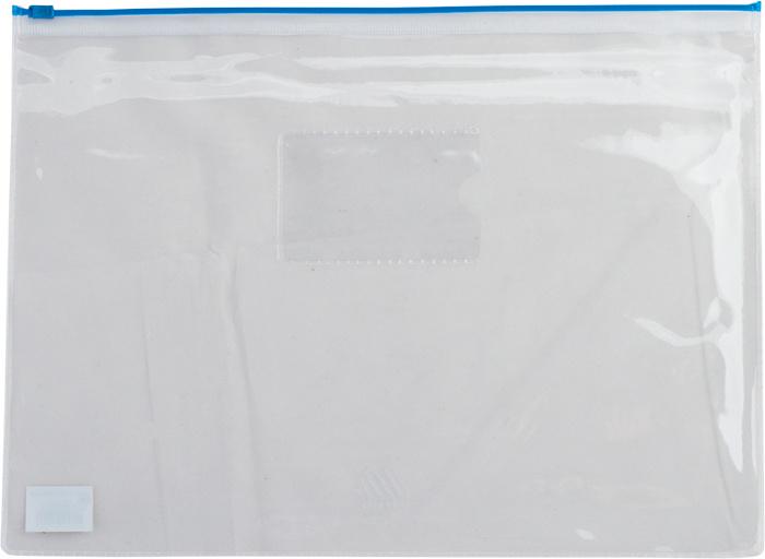 Папка-конверт Buromax на молнии zip-lock A5 полипропилен Синий (BM.3947-02)