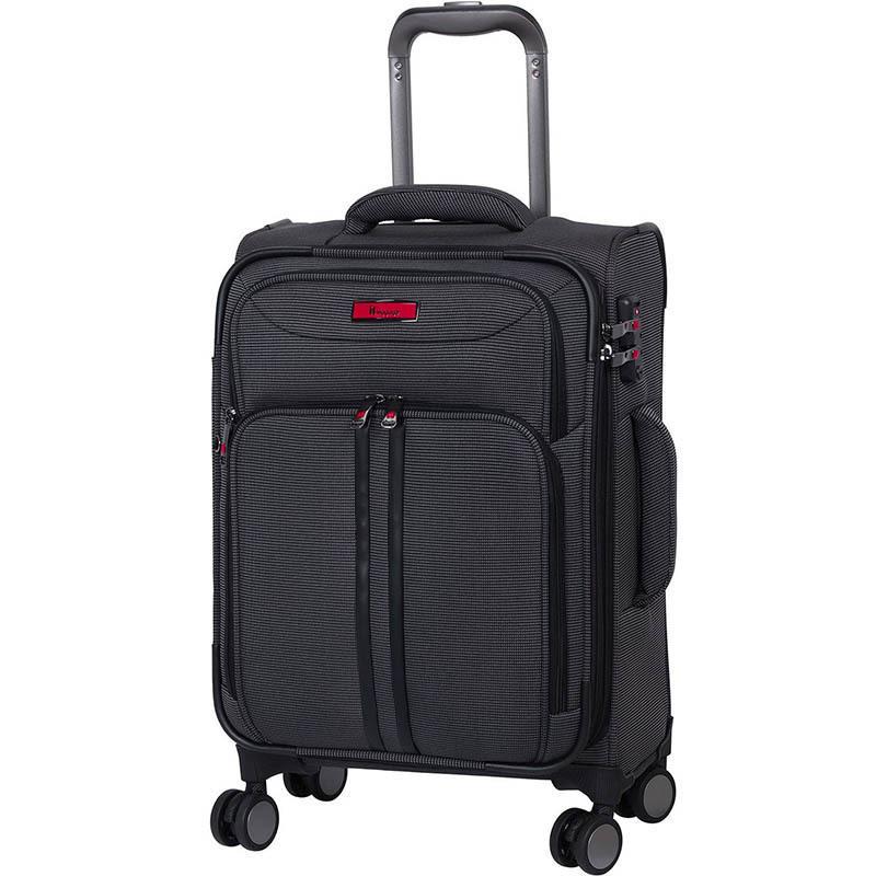 Чемодан на 4 колесах IT Luggage Applaud S 41 л Grey/Black (IT12-2457-08-S-M246)