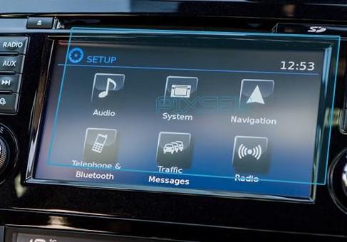 Захисне скло Pixsel гібридне матове на монітор Nissan QASHQAI-6,8“ 2017-2021