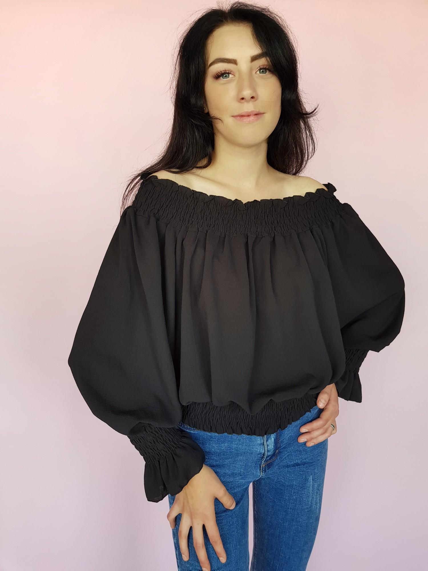 Блуза Boohoo L Черный (10302/46)