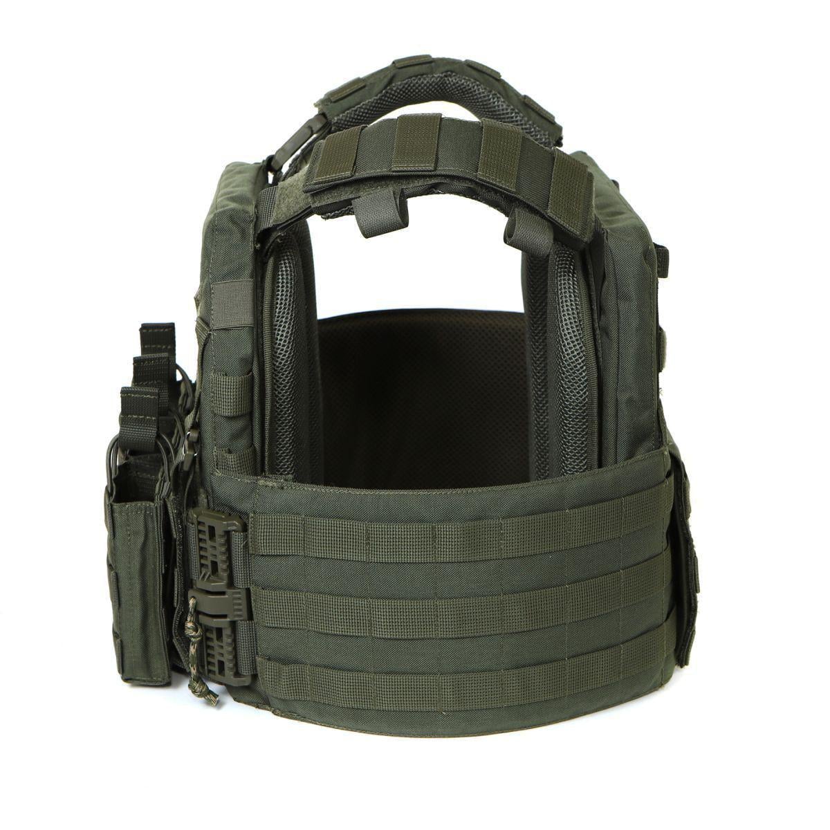 Плитоноска MOLLI NOVA PLATE CARRIER з подвійним скиданням Хакі (2928)