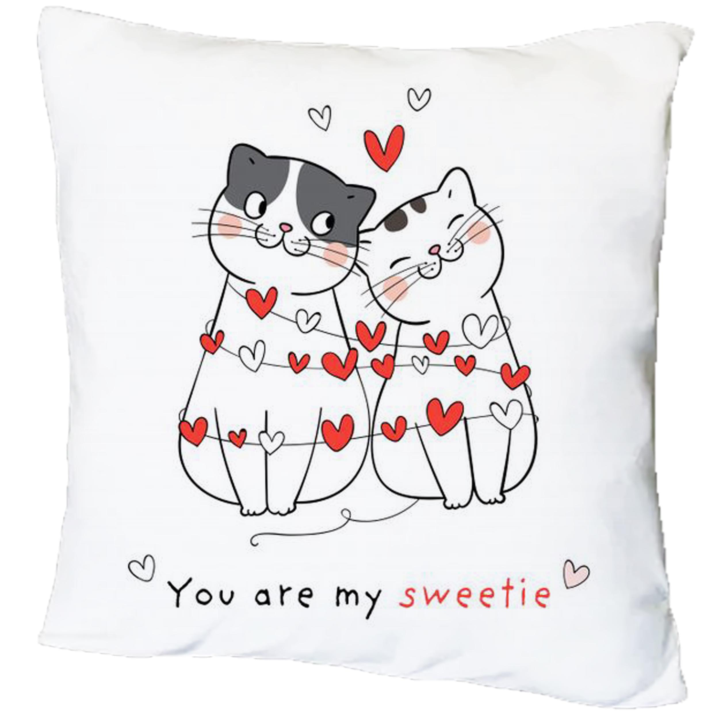 Подушка з принтом You are my sweetie (17658)