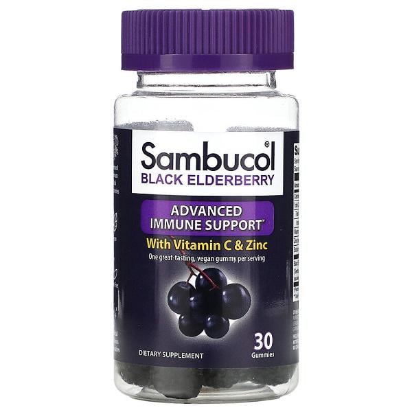 Бузина Sambucol Black Elderberry 30 Gummies (000019980)