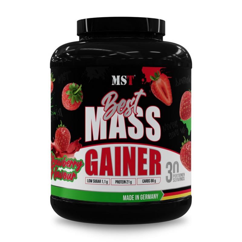 Гейнер MST Best Mass Gainer 3 кг Полуниця
