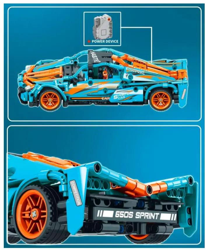 Конструктор Bella Автомобіль McLaren P1 з інерційним механізмом 451 деталь (11012) - фото 3 Конструктор Bella Автомобіль McLaren P1 з інерційним механізмом 451 деталь (11012) - фото 3