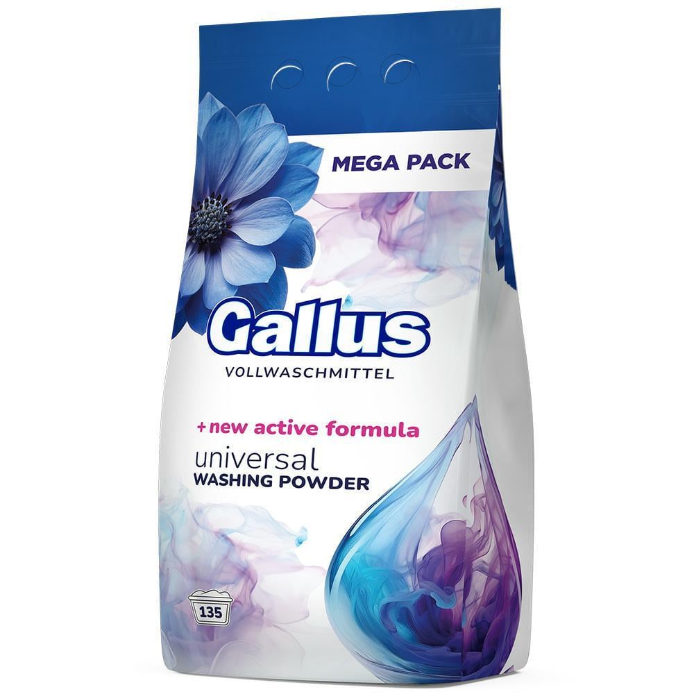 Пральний порошок Gallus Universal 8,1 кг (29910029) Пральний порошок Gallus Universal 8,1 кг (29910029)