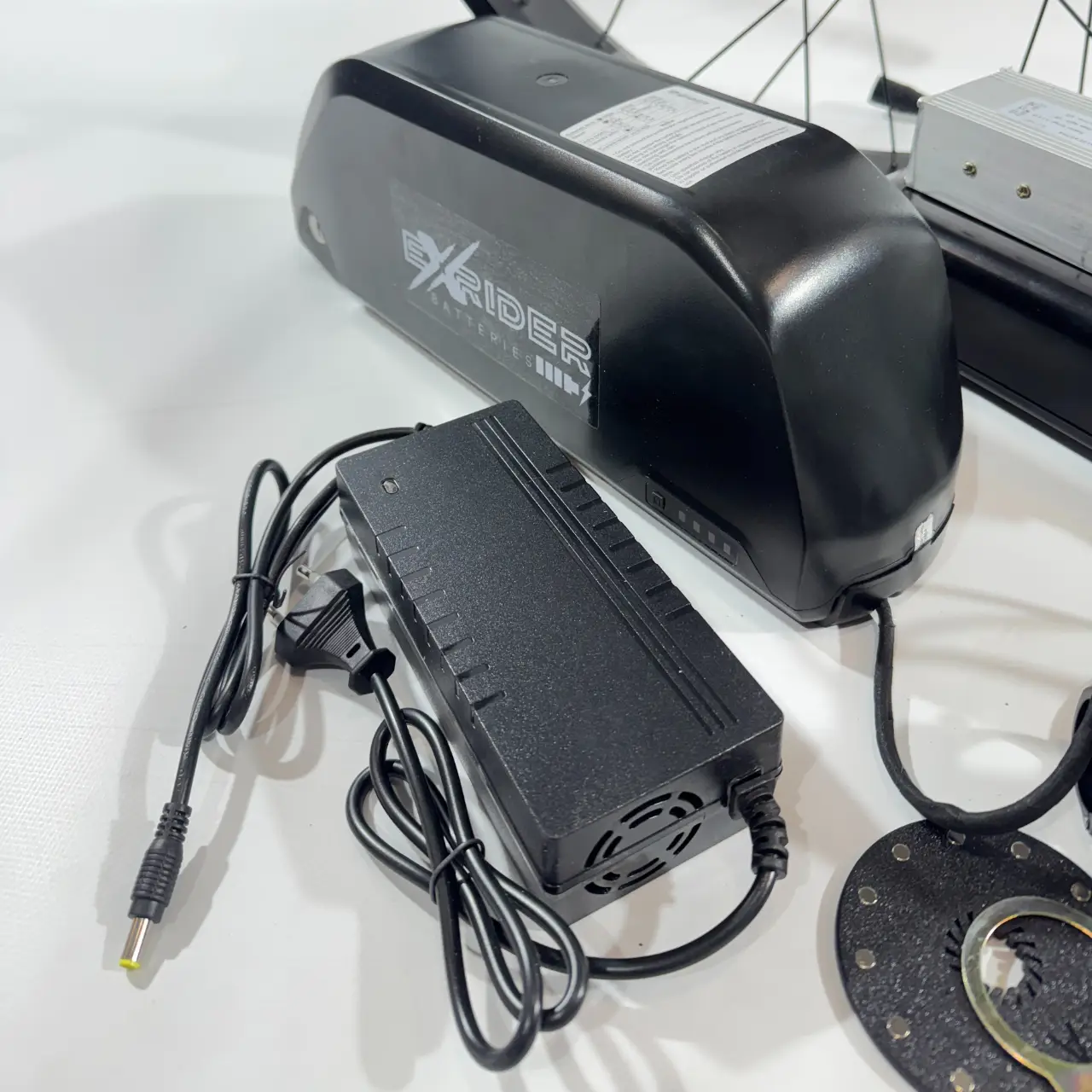 Акумулятори для заряджання літієвий Exrider для електровелосипеда з кріпленням на раму 48V 24ah