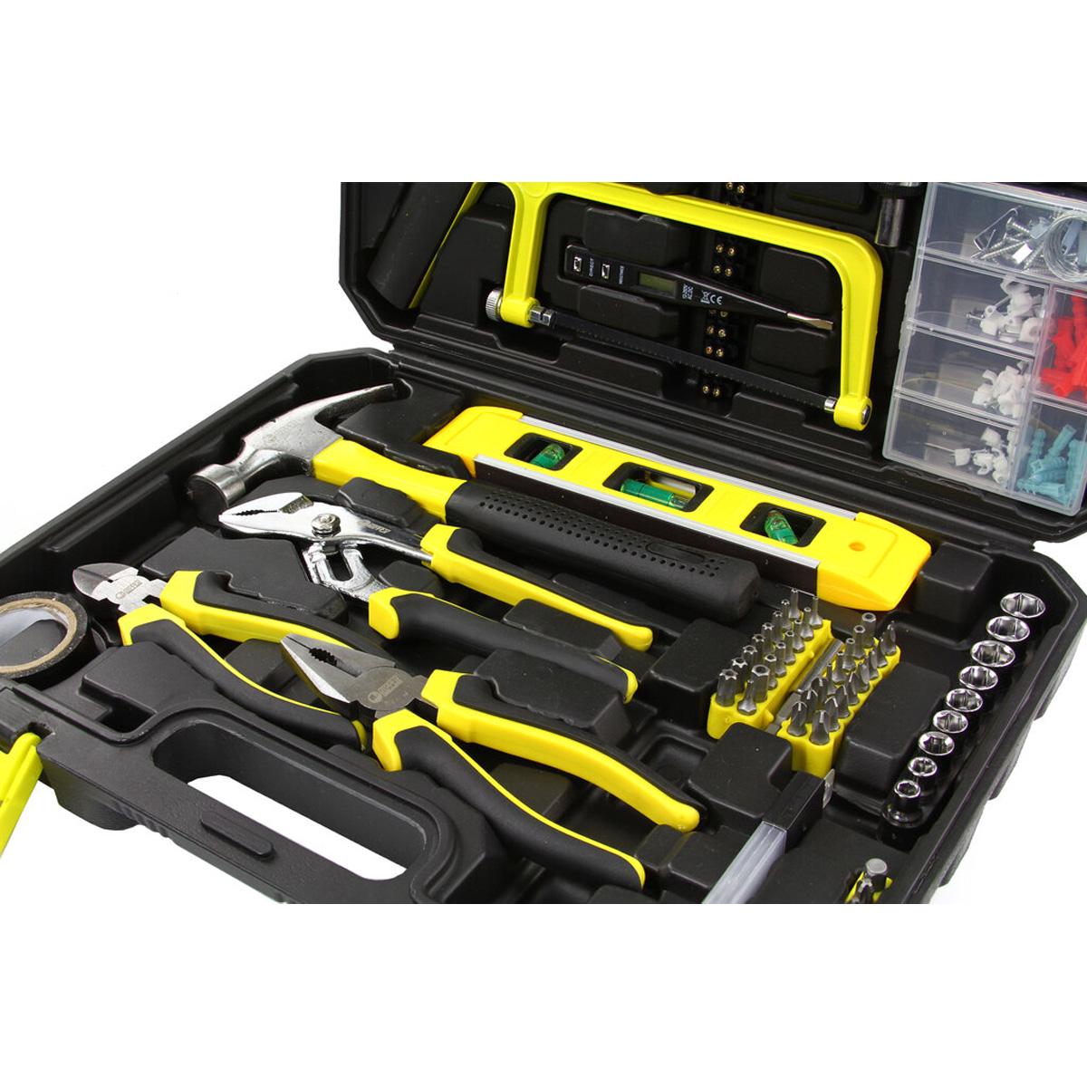 Набір інструментів Mar-Pol M58284 Ripper в пластиковій валізі 180 шт. - фото 4 Набір інструментів Mar-Pol M58284 Ripper в пластиковій валізі 180 шт. - фото 4