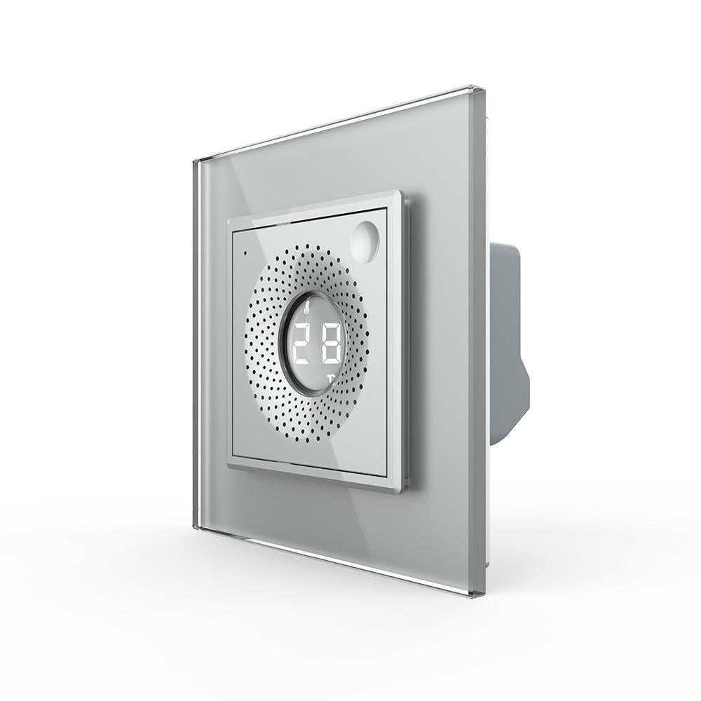 Датчик температуры и влажности Livolo ZigBee термометр + гигрометр (VL-FCEZ-2IP-15) Датчик температуры и влажности Livolo ZigBee термометр + гигрометр (VL-FCEZ-2IP-15)