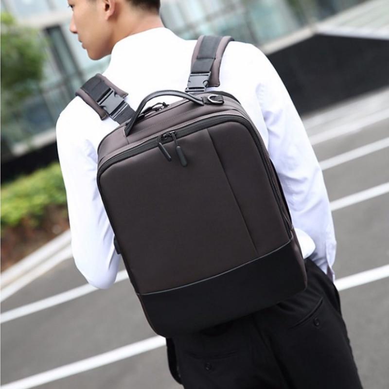 Сумка-рюкзак для ноутбука 15,6" 41х30х13 см Коричневый (СР-1201-2) - фото 9 Сумка-рюкзак для ноутбука 15,6" 41х30х13 см Коричневый (СР-1201-2) - фото 9