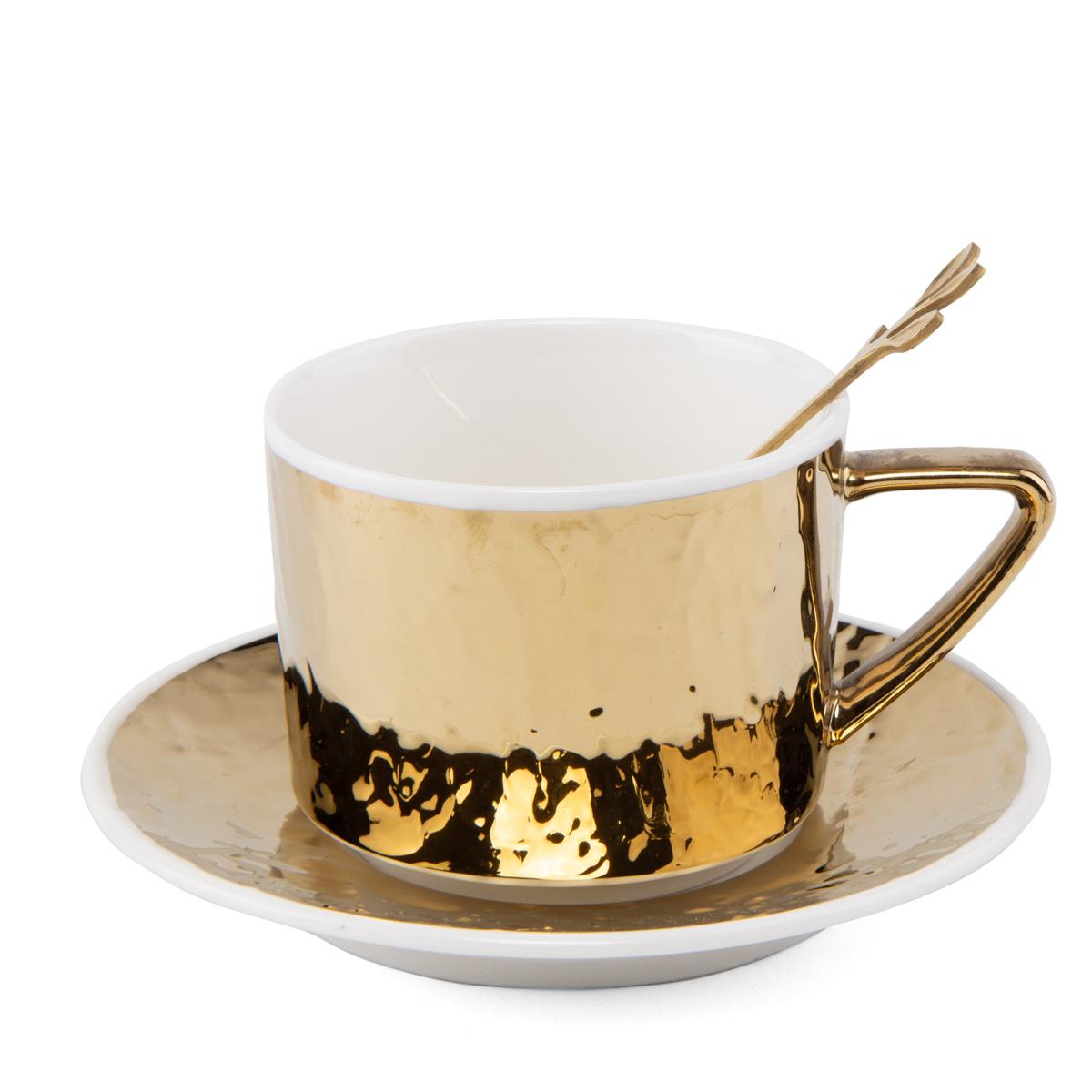 Керамическая чашка Elisey Precious 250 мл Золотой (8904-004)
