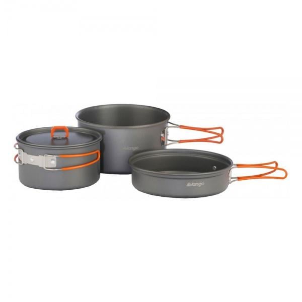 Набор посуды Vango Hard Anodised Adventure Cook Kit Grey Набор посуды Vango Hard Anodised Adventure Cook Kit Grey