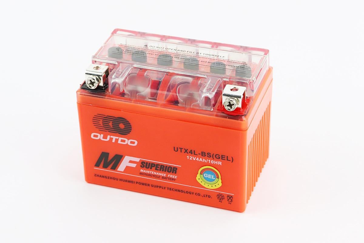 Акумулятор для скутера UTX4L-BS GEL 12V 4 Ah (301334)