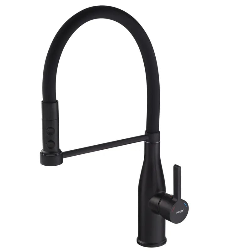 Змішувач для кухні MIXXUS Premium Summer 017 Reflective Black (MI6961)