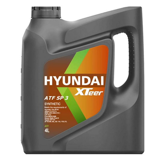 Трансмісійна олива Hyundai XTeer ATF SP-3 4 л (1041413) Трансмісійна олива Hyundai XTeer ATF SP-3 4 л (1041413)