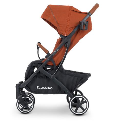 Детская коляска El Camino ME 1090-1 LOONA Rooibos Orange (ME 1090-1/89,99)