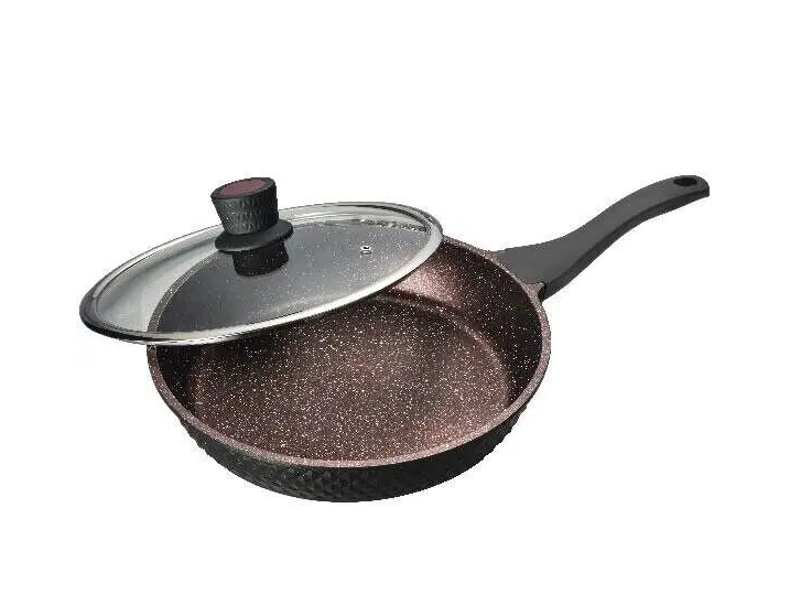 Сковорода глибока Edenberg EB-14138 з кришкою 28 см (5-46-EB-14138)