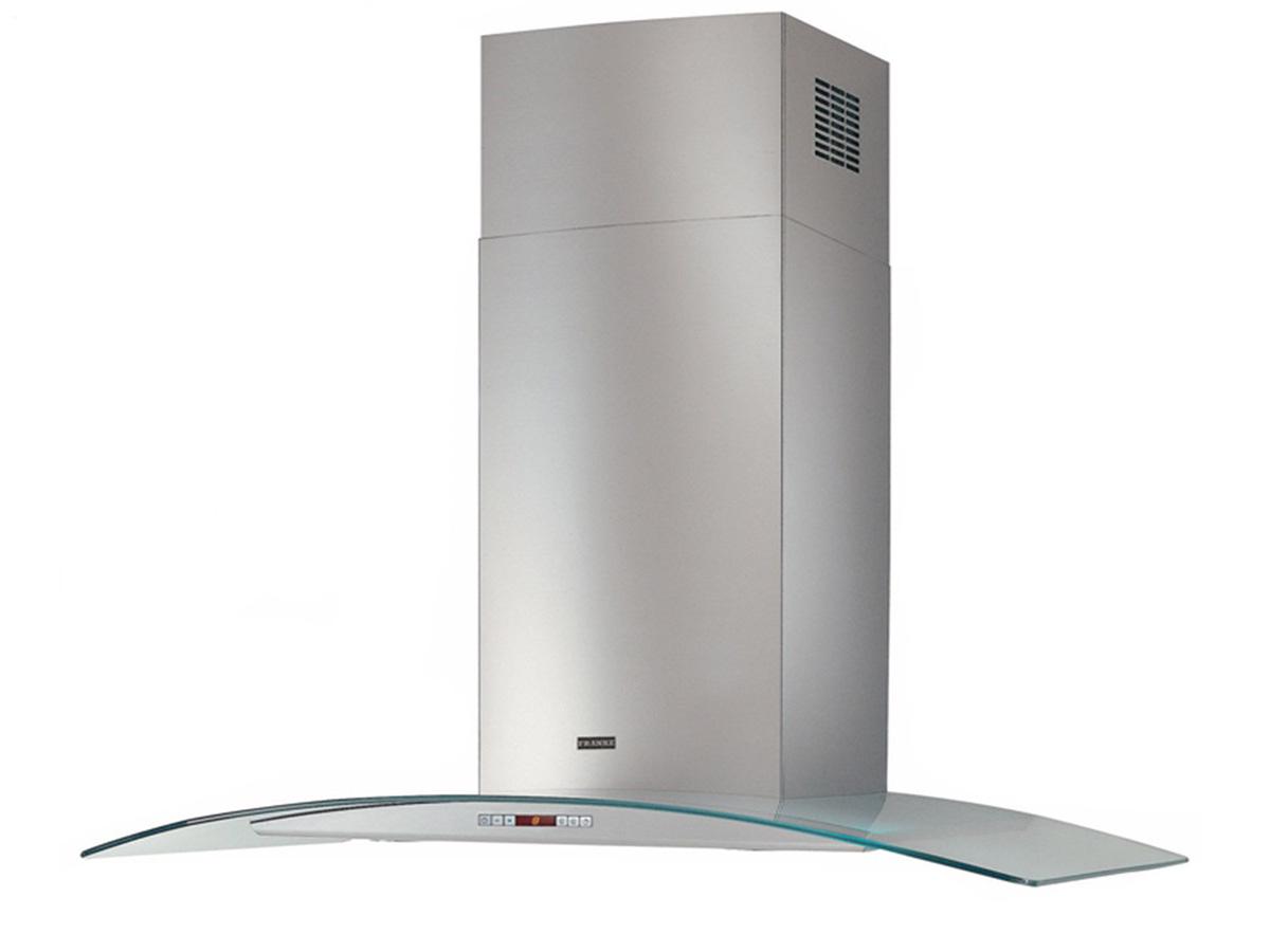 Кухонна витяжка Franke Glass Soft FGC 925 XS нержавіюча сталь скло настінний монтаж 90 см Прозорий (110.0152.532)
