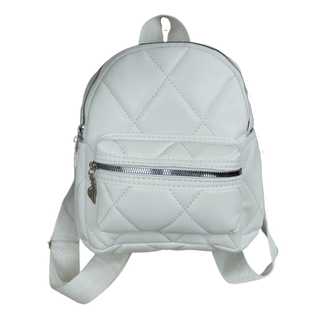 Женский рюкзак с экокожи 25х23х12 см Белый (СЖ-12)