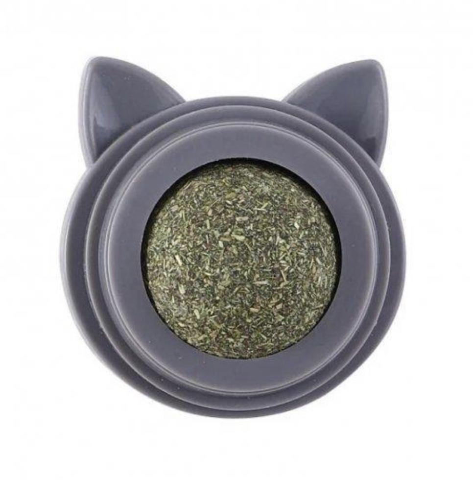 Игрушка для кота Шарик-лизун с кошачьей мятой