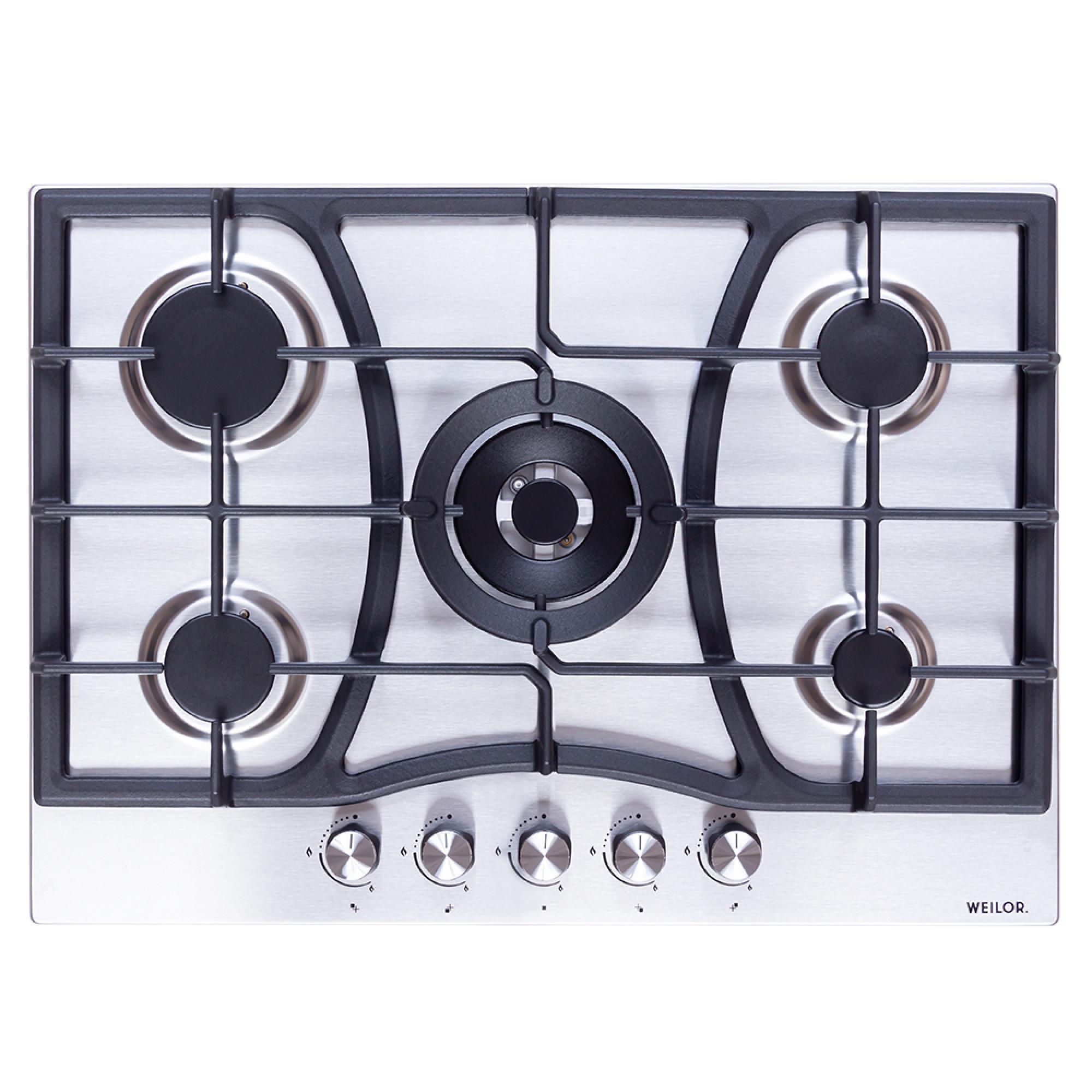 Поверхность варочная газовая WEILOR GM W 714 SS