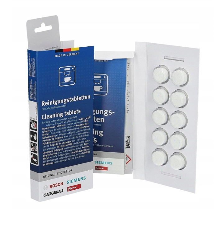 Таблетки для очищення від кавових масел та жирів для кавомашин Bosch Siemens 00311970 10 шт. (10304399)