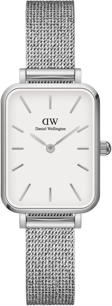 Годинник кварцевий Daniel Wellington DW00100438 Quadro 20X26 Pressed Sterling S White