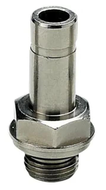 Фитинг пневматический быстросъемный прямой для соединений push-in наружный Ø 8 мм наружная резьба G 1/8" (PF20700802)