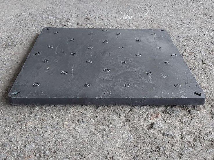 Крышка люка канализационного Войс А15 600х600 мм 4 т Черный (voys61) - фото 8