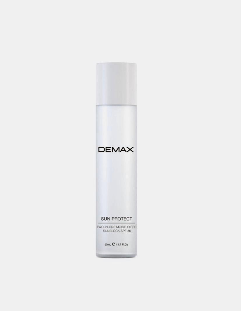 Санблок захисний Demax Sun Protect Two-in-one Moisturiser Sunblock SPF 50 50ml