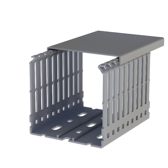 Канал кабельный Klemsan 80х80 мм KKD 8080 2 м (0.0.0.5.558080)