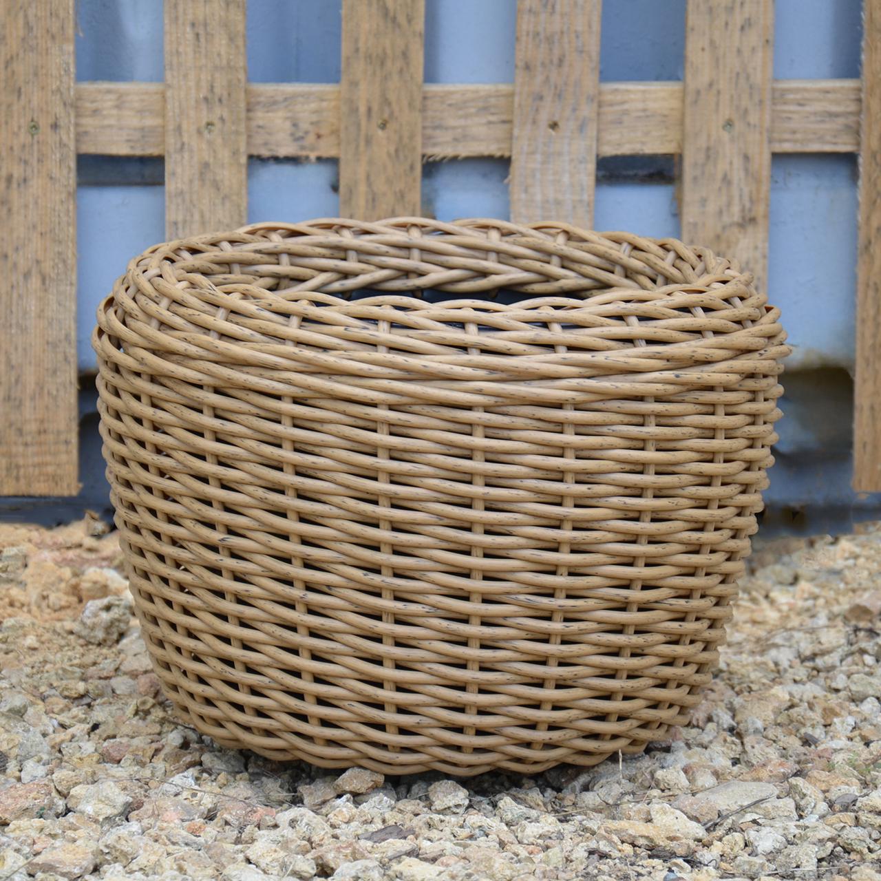 Кашпо для рослин з штучного ротангу 12 л Дерево (11717136) - фото 2 Кашпо для рослин з штучного ротангу 12 л Дерево (11717136) - фото 2