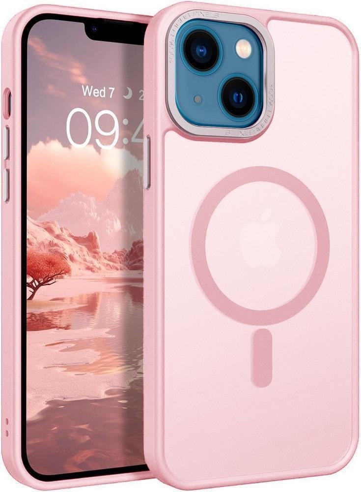 Протиударний чохол Space MagSafe iPhone 15 Plus (матовий) Pink (37929-31)