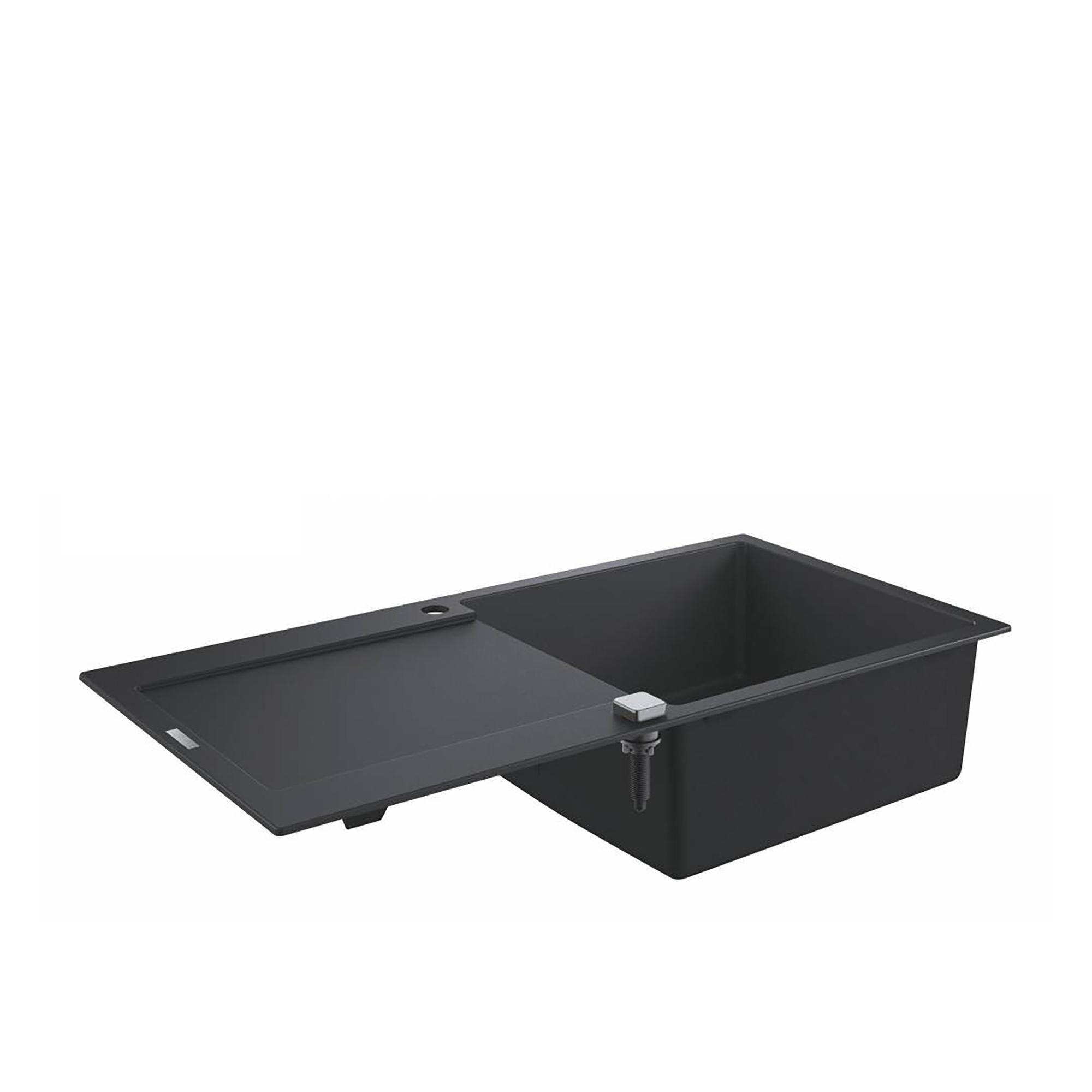 Мийка для кухні Grohe K500 Contemporary 31645AP040536000 гранітна 1000x500 мм Чорний (98719)