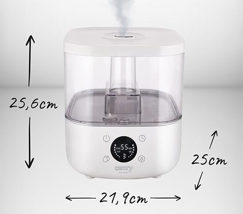 Зволожувач повітря ультразвуковий Camry CR 7973 5 л 23 Вт 100-260 мл/год Білий (id_1829) - фото 11
