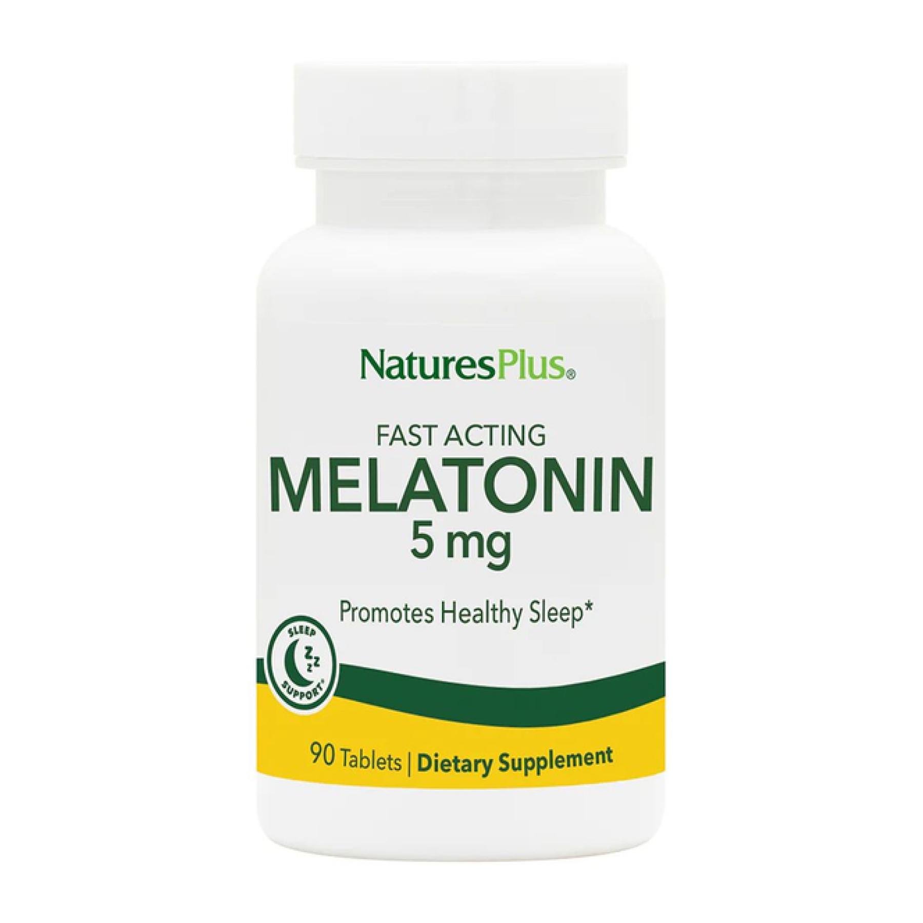 Натуральна добавка Fast Acting Melatonin 5 mg 90 tabs (2023-10-3241)