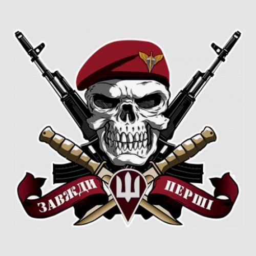 Стікер Десантно штурмові війська 20x17,3 см Різнокольоровий (21556575)