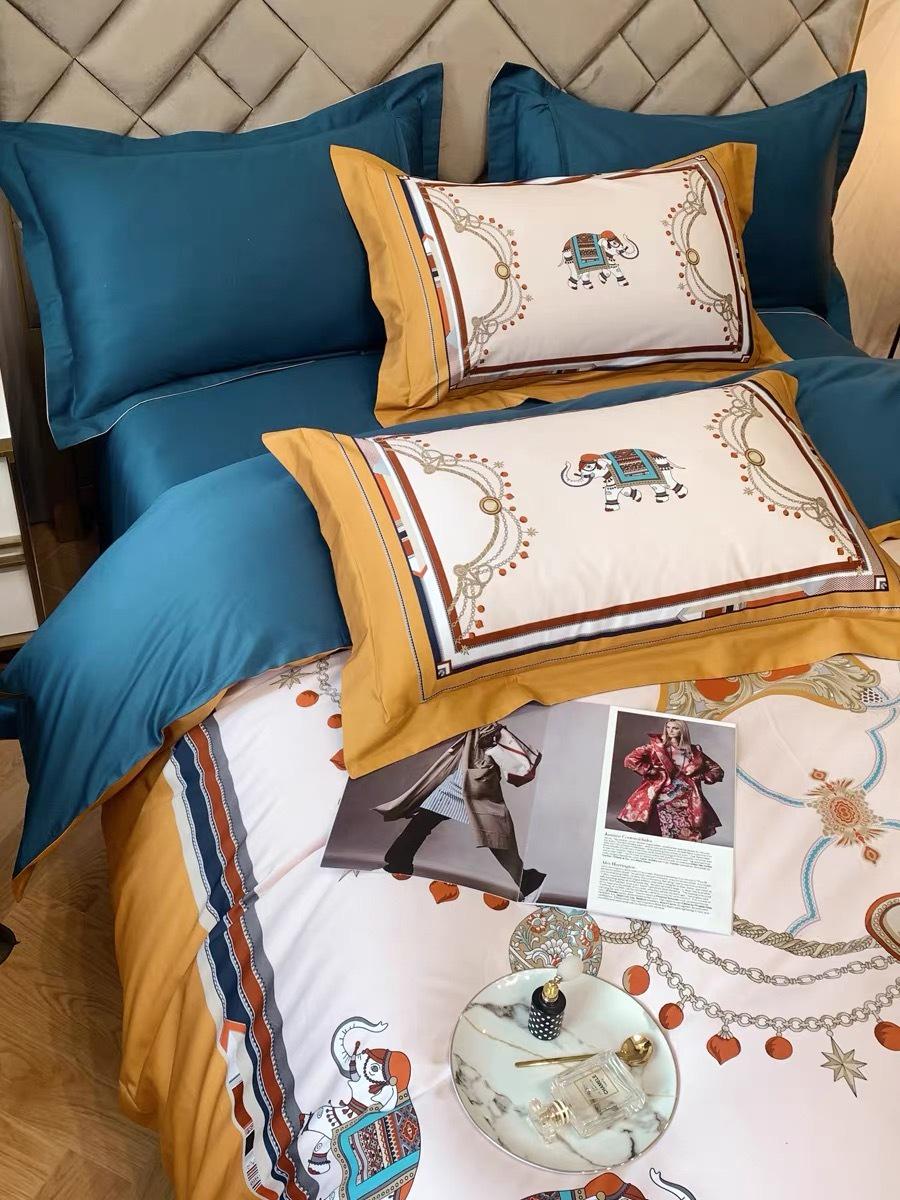 Комплект постільної білизни євро 2 Слон - фото 5 Комплект постільної білизни євро 2 Слон - фото 5