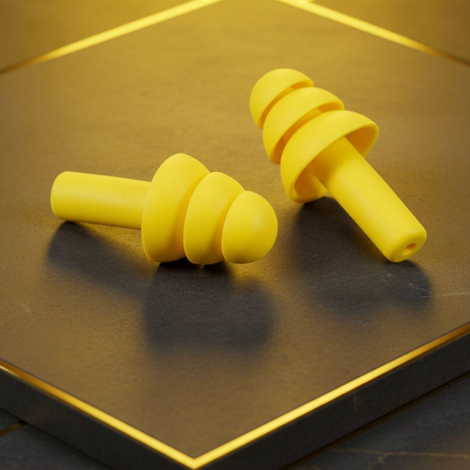 Беруші для сну плавання Univerza Ялинка силіконові шумозаглушувальні анатомічні у футлярі Жовтий - фото 14 Беруші для сну плавання Univerza Ялинка силіконові шумозаглушувальні анатомічні у футлярі Жовтий - фото 14