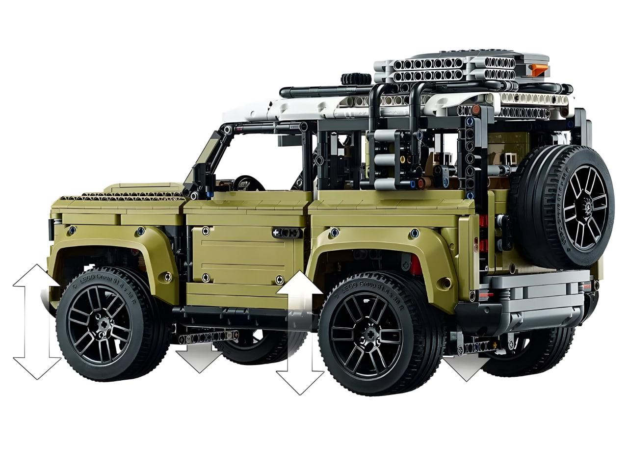 Конструктор Technic Land Rover Defender 2573 деталі (4009) - фото 5