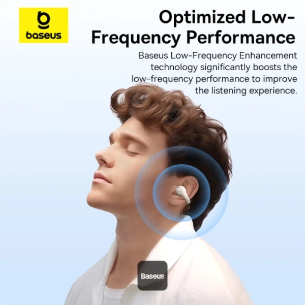 Навушники BASEUS AS01 AirGo White (2372163129) - фото 8