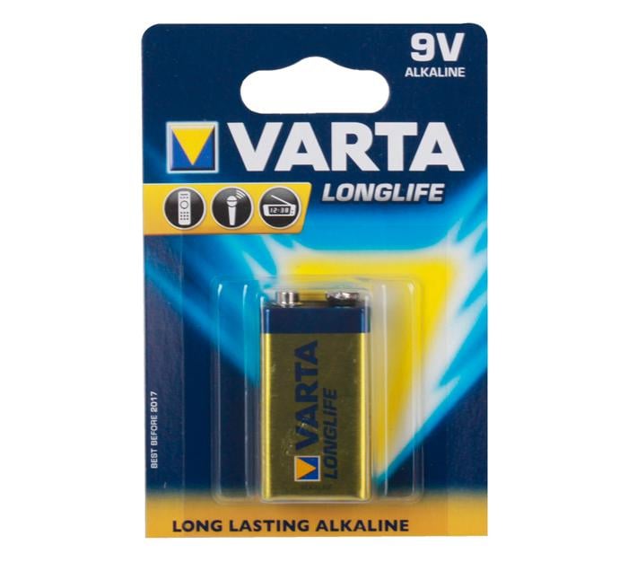 Крона Varta LongLife 6LR61 9V 1 шт. (04122101411)