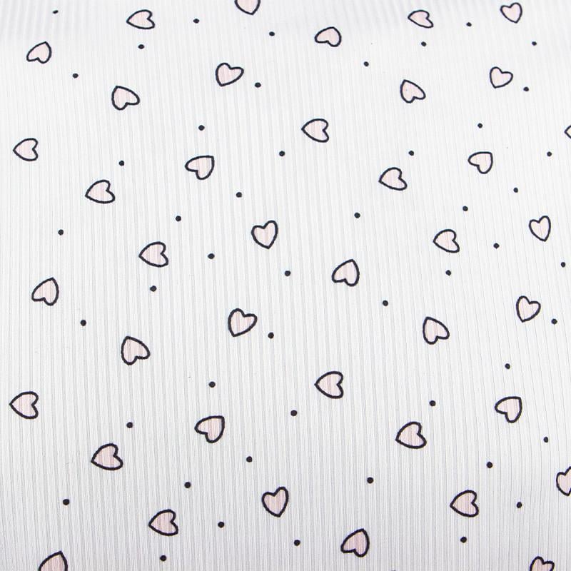 Пижама-комплект женская Lesko SM240426DHX6 Сердечки футболка и шорты L Белый (28525542) - фото 6 Пижама-комплект женская Lesko SM240426DHX6 Сердечки футболка и шорты L Белый (28525542) - фото 6