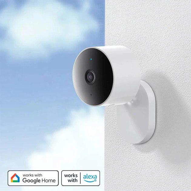 Камера для відеоспостереження IP 1080p Mi Home Outdoor Security Camera AW200 Google Home Alexa - фото 5